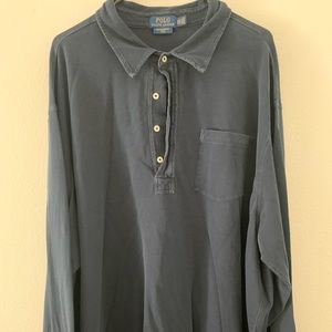 Polo by Ralph Lauren Henley Polo Shirt Big and Tall
